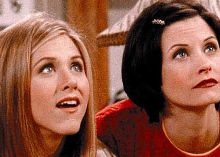 Jennifer Aniston a Courtney Cox